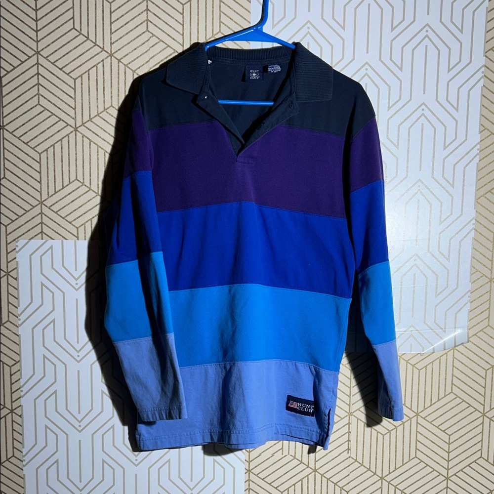 Vintage Hunt Club colorblock Polo